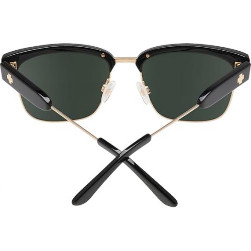  Spy Bellows Sunglasses-Black/Gold-Gray Green