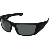 Spy Dirk Soft Matte Black Happy Gray Green Sunglasses