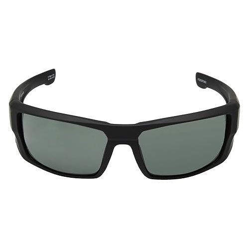  Spy Dirk Soft Matte Black Happy Gray Green Sunglasses