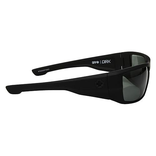  Spy Dirk Soft Matte Black Happy Gray Green Sunglasses