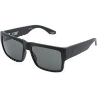 Spy Optic Cyrus Sunglasses Matte Black with Grey Green Lens + Spy Sticker