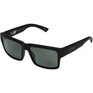 Spy Optic Montana Sunglasses Matte Black w/ Happy Grey Green Polarized Lens + Case