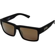 Spy Optic Montana Sunglasses Matte Black w/Happy Bronze with Gold Mirror Lens + Sticker