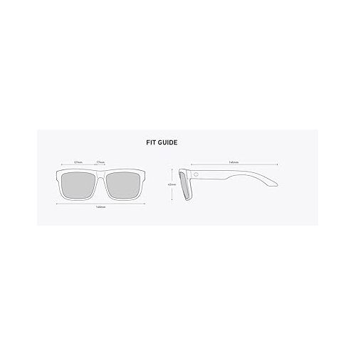  Spy Discord Sunglasses Soft Matte Black With HD Plus Grey Green Lens