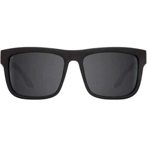  Spy Optic Discord Sunglasses Matte Black Leopard w/Happy Grey Green Silver Flash Lens + Sticker