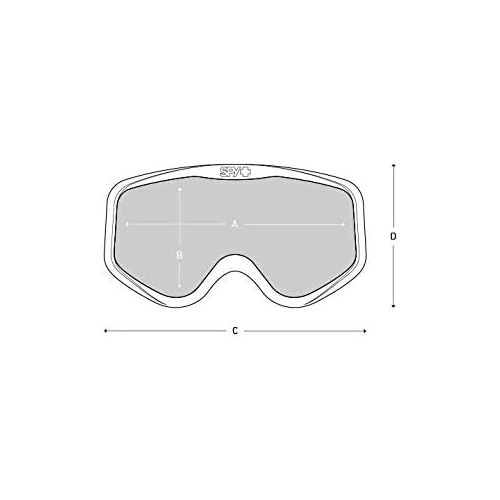 [아마존베스트]Spy SPY Optic Cadet Snow Goggles | Small - Youth Sized Ski, Snowboard or Snowmobile Goggle | Clean Design and All Day Comfort | Scoop Vent Tech