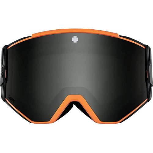  SPY Optic ACE Snow Goggle, Winter Sports Protective Goggles, Color and Contrast Enhancing Lenses, Viper Orange - Happy Gray Green with Black Spectra Mirror Lenses