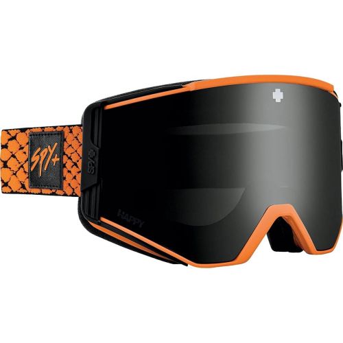  SPY Optic ACE Snow Goggle, Winter Sports Protective Goggles, Color and Contrast Enhancing Lenses, Viper Orange - Happy Gray Green with Black Spectra Mirror Lenses