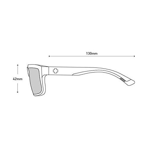  Spy SPY Optic Hunt Square Sunglasses