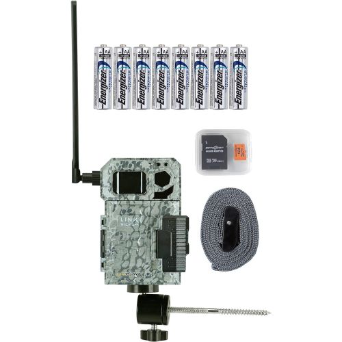  [아마존베스트]Spypoint Link Micro 4G Cellular Trail Camera with Batteries, Micro SD Card, and Mount (AT&T (USA))