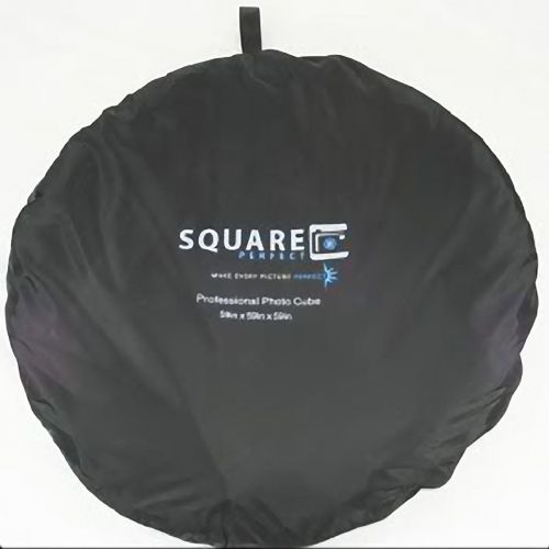  SQUARE PERFECT 1045 Square Perfect 60 Inch Light Tent Photo Cube Softbox with 4 Colored Backgrounds For Product Photography