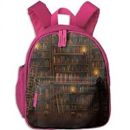 SQZDQ Amazing Bookshelf Funny Kids Bags Boys And Girls School Backpack