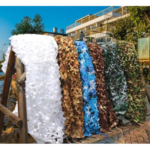  SS Net Camouflage net Camouflage Net, Sunscreen Sunscreen Heat-Resistant Net, Used for Mountain Engineering Equipment Camouflage Environment Rendering Decoration, 10 Colors (Color : #9, S