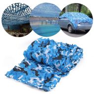 SS Net Camouflage net Camo Shade Sun Netting Sunscreen Mesh Sunshade Tent,Suitable for Photography Decoration Garden,Blue