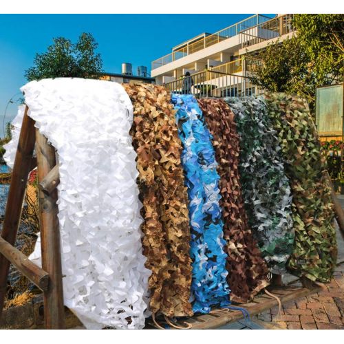  SS Net Camouflage net Camouflage Net, Sunscreen Sunscreen Heat-Resistant Net, Used for Mountain Engineering Equipment Camouflage Environment Rendering Decoration, 10 Colors (Color : #8, S