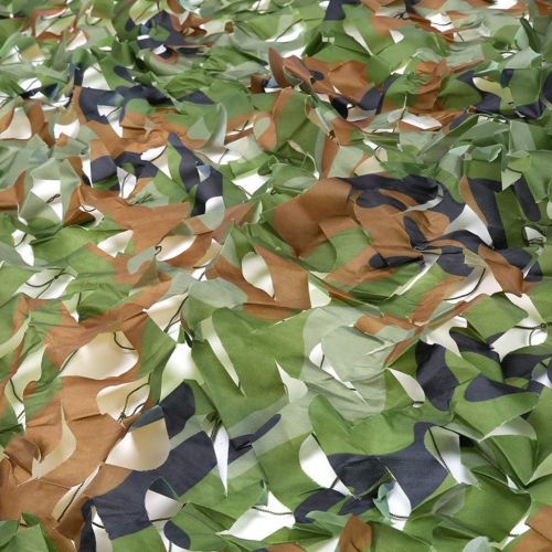  SS Net Camouflage net Camouflage Net, 4m×5m Lightweight Shade Net for Theme Party Decoration Car Cover Outdoor Hunting Camping (Multi-Size Optional)