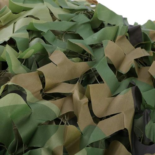  SS Net Camouflage net Camouflage Net, Camouflage Car Shade Net for Outdoor Childrens Photography Military Hunting Camping Green (Multi-Size Optional)