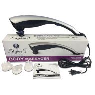 SS STYLES II SS Styles II Therapeutic Percussion Body Massager - 3 Variable Attachments To Relieve Knots,...