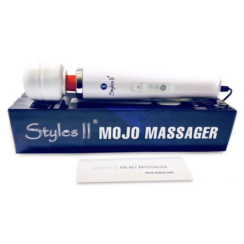  SS STYLES II Styles II Mojo HandHeld Body Massager 10 Pulsation - Great At - Home for Neck, Back, Shoulder, Waist, Feet  Suitable for All