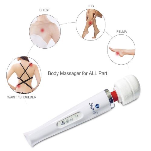  SS STYLES II Styles II Mojo HandHeld Body Massager 10 Pulsation - Great At - Home for Neck, Back, Shoulder, Waist, Feet  Suitable for All