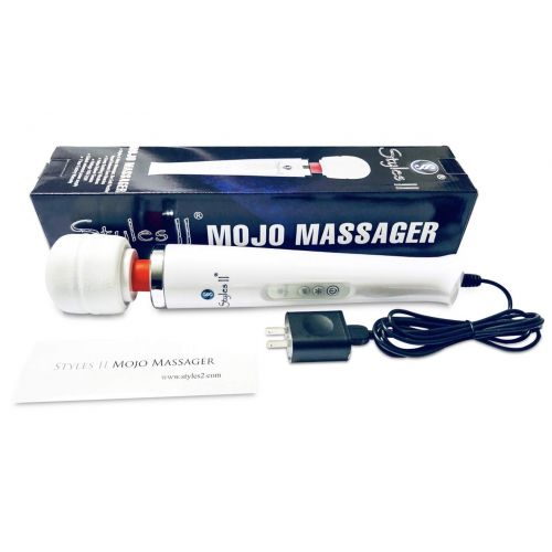  SS STYLES II Styles II Mojo HandHeld Body Massager 10 Pulsation - Great At - Home for Neck, Back, Shoulder, Waist, Feet  Suitable for All