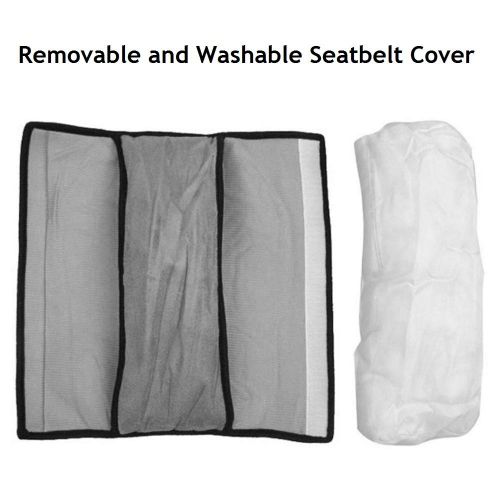  [아마존베스트]SSAWcasa Seat Belt Adjuster and Pillow with Clip for Kids Travel,Soft Neck Support Headrest Seatbelt Pillow Cover...