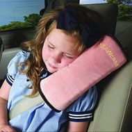 [아마존베스트]SSAWcasa Travel Pillow Kids Car,Seat Belt/Seatbelt Pillow for Sleep,Toddler Seat Belt Neck Support Pad,Vehicle Children Baby Safety Strap Plush Soft Cushion Headrest Shoulder Cover