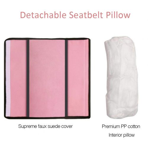  [아마존베스트]SSAWcasa Travel Pillow Kids Car,Seat Belt/Seatbelt Pillow for Sleep,Toddler Seat Belt Neck Support Pad,Vehicle Children Baby Safety Strap Plush Soft Cushion Headrest Shoulder Cover