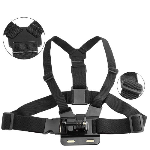  SSE Adjustable Chest Mount Harness for GoPro Cameras - One Size Fits Most, Chest Mount Designed for GoPro Hero Camera - Perfect for Extreme Sports