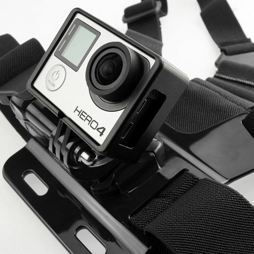  SSE Adjustable Chest Mount Harness for GoPro Cameras - One Size Fits Most, Chest Mount Designed for GoPro Hero Camera - Perfect for Extreme Sports