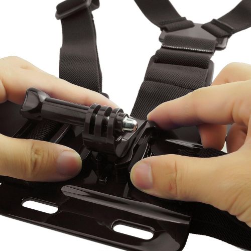  SSE Adjustable Chest Mount Harness for GoPro Cameras - One Size Fits Most, Chest Mount Designed for GoPro Hero Camera - Perfect for Extreme Sports