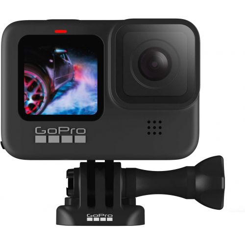  SSE GoPro Hero9 (Black) with Must Have Starter Action Bundle. Bundle Includes: GoPro Rechargeable Li-Ion Battery for Hero9 Black, Carry Case, Chest Mount, Head Mount, Wrist Strap Mount