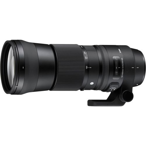  SSE Sigma 150-600mm f5-6.3 DG OS HSM Contemporary Lens for Nikon F Bundle Includes Manufacturer Accessories + 72 inch Monopod with Quick Release + UV Filter + Lens Pen + Microfiber Cl