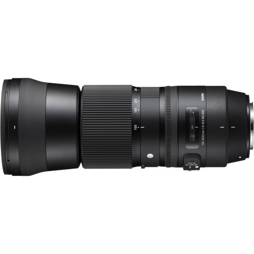 SSE Sigma 150-600mm f5-6.3 DG OS HSM Contemporary Lens for Nikon F Bundle Includes Manufacturer Accessories + 72 inch Monopod with Quick Release + UV Filter + Lens Pen + Microfiber Cl