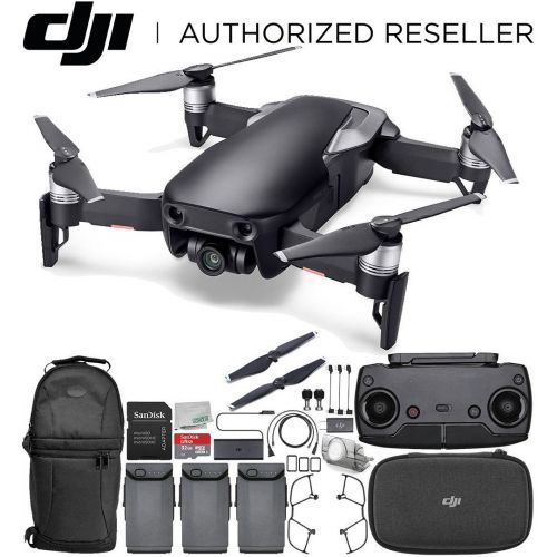  SSE DJI Mavic Air Drone Quadcopter (Onyx Black) Backpack Ultimate Bundle