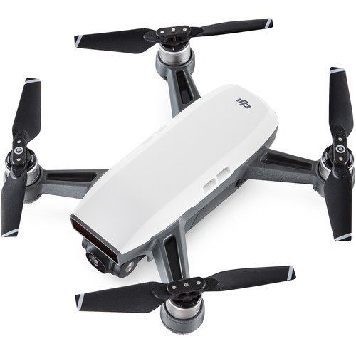  SSE DJI Spark Portable Mini Drone Quad Copter Fly More Combo Landing Pad Ultimate Bundle (Alpine White)