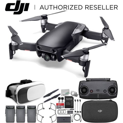  SSE DJI Mavic Air Drone Quadcopter (Onyx Black) Virtual Reality Experience Ultimate Bundle