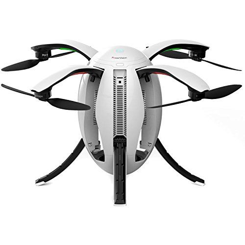  SSE PowerVision PowerEgg Drone with 360 Panoramic 4K HD Camera and 3-axis Gimbal with Maestro + PowerVision Backpack Ultimate Bundle