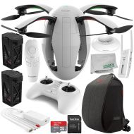 SSE PowerVision PowerEgg Drone with 360 Panoramic 4K HD Camera and 3-axis Gimbal with Maestro + PowerVision Backpack Essential Bundle