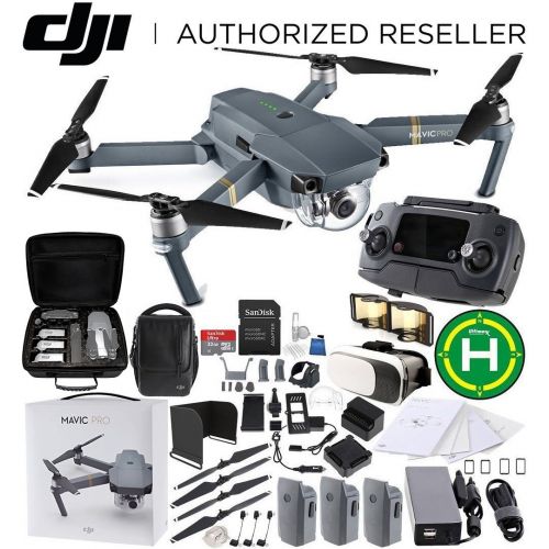  SSE DJI Mavic Pro Fly More Combo Collapsible Quadcopter Everything You Need Bundle