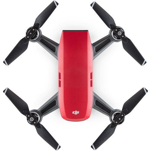  SSE DJI Spark Portable Mini Drone Quadcopter Fly More Combo Virtual Reality Experience VR Bundle (Lava Red)