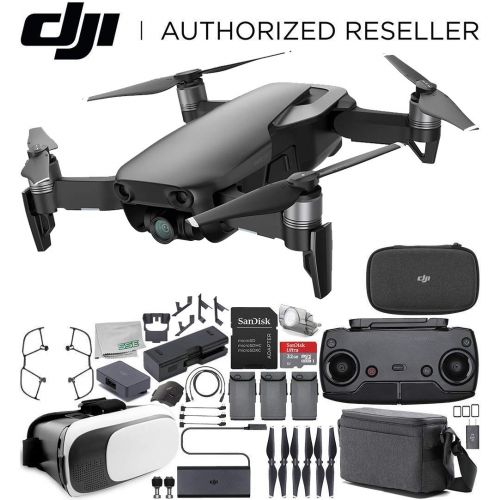  SSE DJI Mavic Air Drone Quadcopter Fly More Combo (Onyx Black) Virtual Reality Experience Bundle