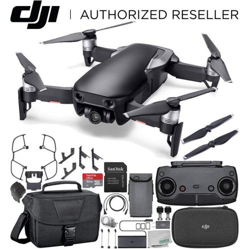  SSE DJI Mavic Air Drone Quadcopter (Onyx Black) Starters Travel Bundle