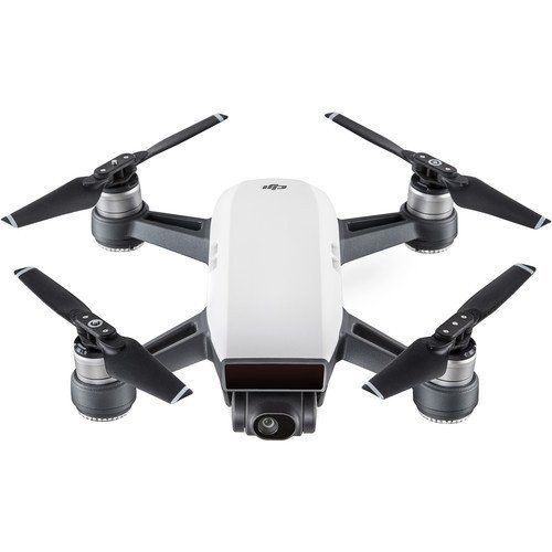  SSE DJI Spark Portable Mini Drone Quadcopter Fly More Combo Virtual Reality Experience VR Bundle (Alpine White)