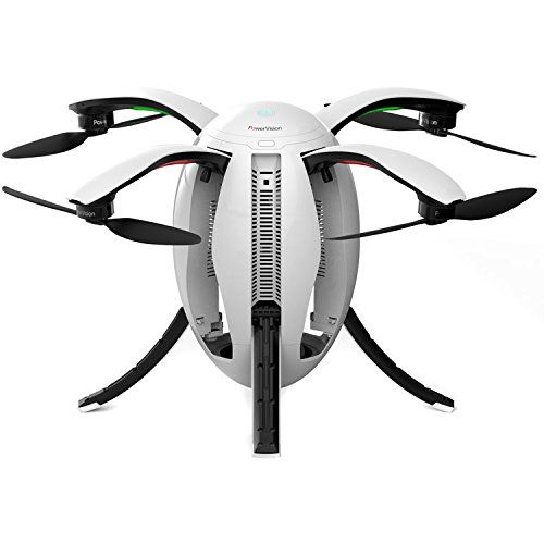  SSE PowerVision PowerEgg Drone with 360 Panoramic 4K HD Camera and 3-axis Gimbal with Maestro + PowerVision Backpack Ultimate Accessory Bundle