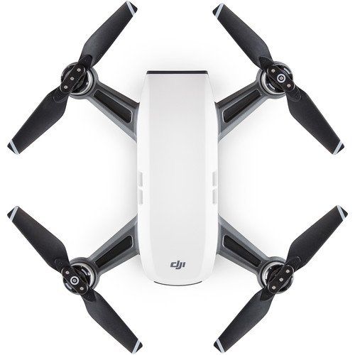  SSE DJI Spark Portable Mini Drone Quadcopter (Alpine White) Essential Bundle