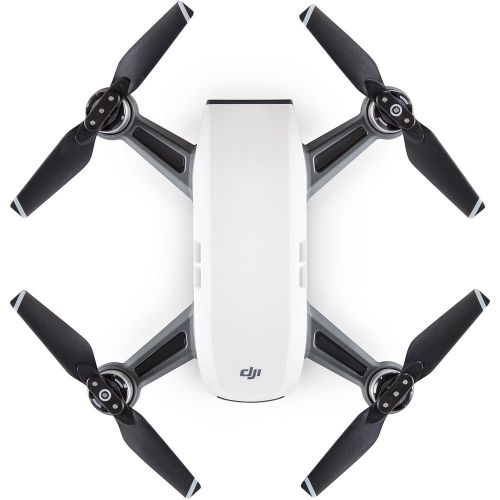  SSE DJI Spark Portable Mini Drone Quadcopter Fly More Combo Portable Bag Shoulder Travel Case Bundle with Extra Battery (Alpine White)