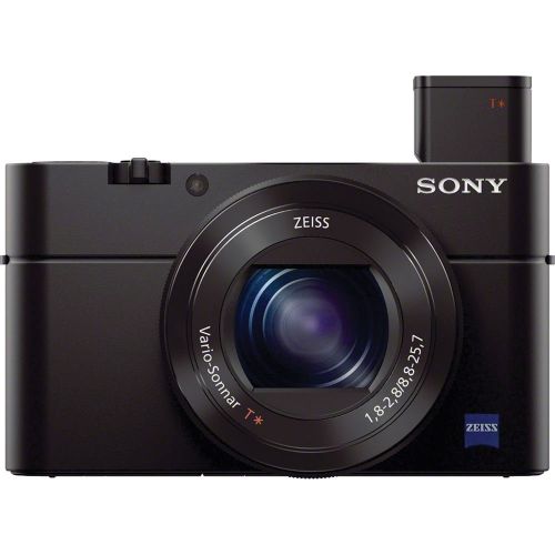  SSE Sony Cyber-shot DSC-RX100 III Digital Camera + 32GB Bundle 9PC Accessory Kit. Includes: 32GB Memory Card + Extended Life Replacement Battery + Flexible Gripster Tripod + More