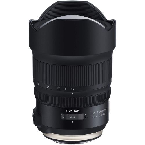  SSE Tamron SP 15-30mm f2.8 Di VC USD G2 Lens for Canon EF 5PC Bundle  Includes Manufacturer Accessories + Dust Blower + Lens Cap Keeper