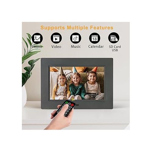  Digital Picture Frames Electronic Photo Frame Small Digital Picture Frame Video Picture Frame Electronic Picture Frame Slideshow Using SD Card or USB Picture Frame Digital